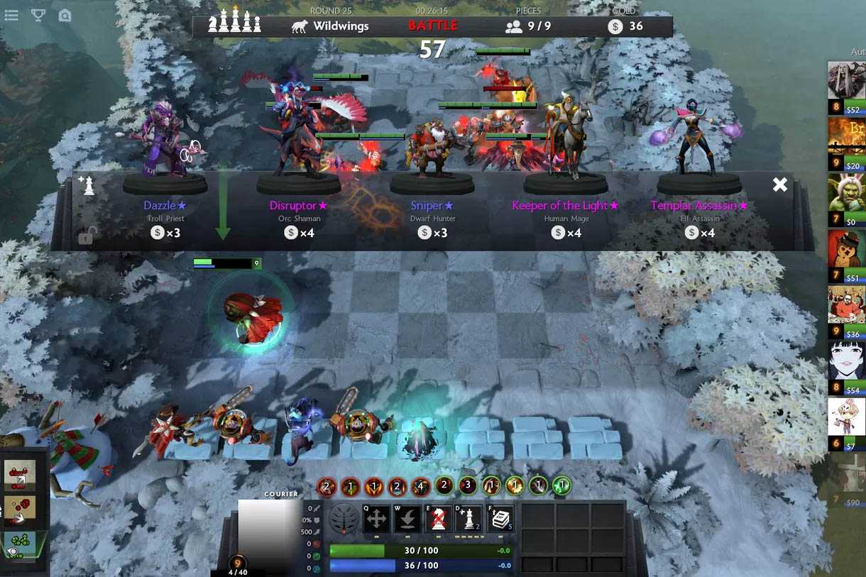 Топ-5 игр auto battle - dota underlords, auto chess, teamfight tactics