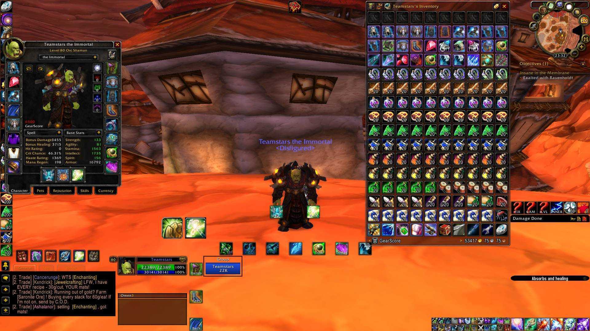 Гайд по чарам для шлемов и поножей в wow classic