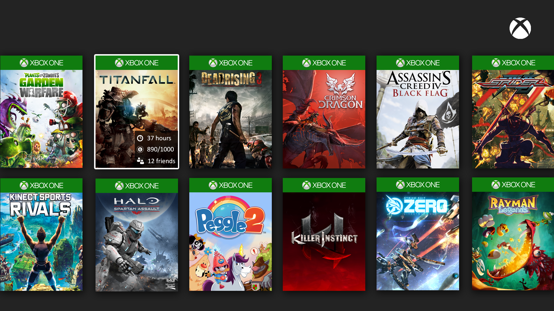 Список онлайн игр на xbox one