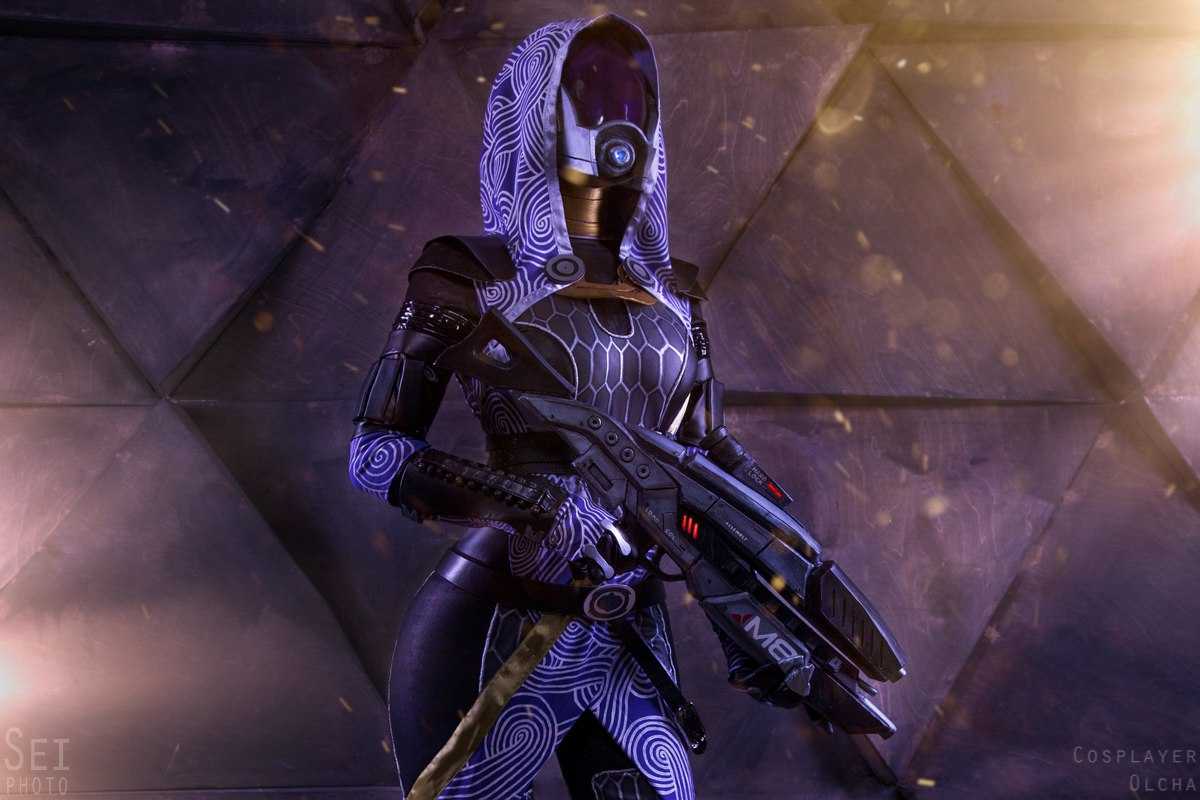Лучший косплей тали из mass effect