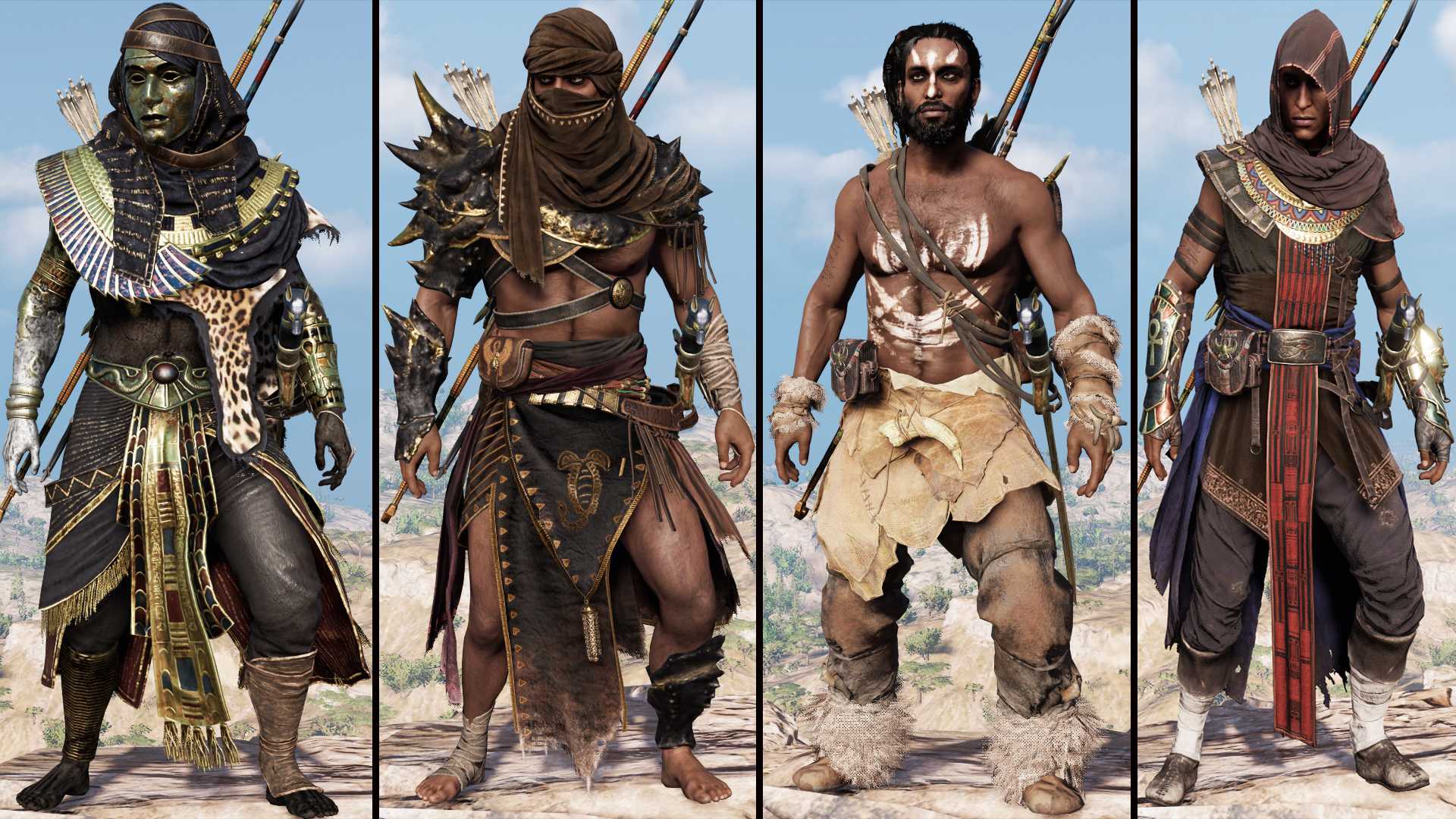 Assassins creed origins: легендарное оружие и щиты