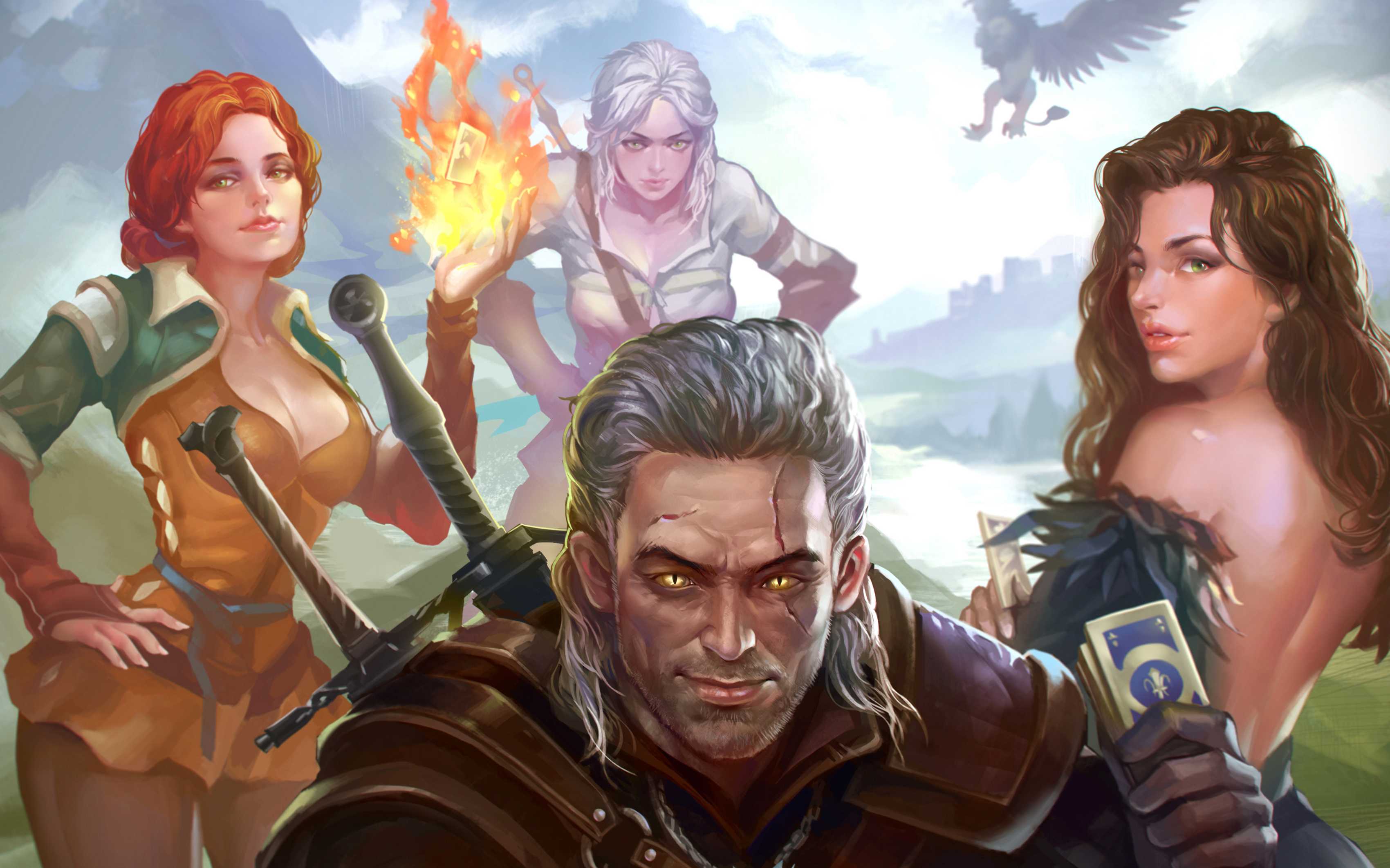 Все концовки в ведьмаке 3 (the witcher 3)