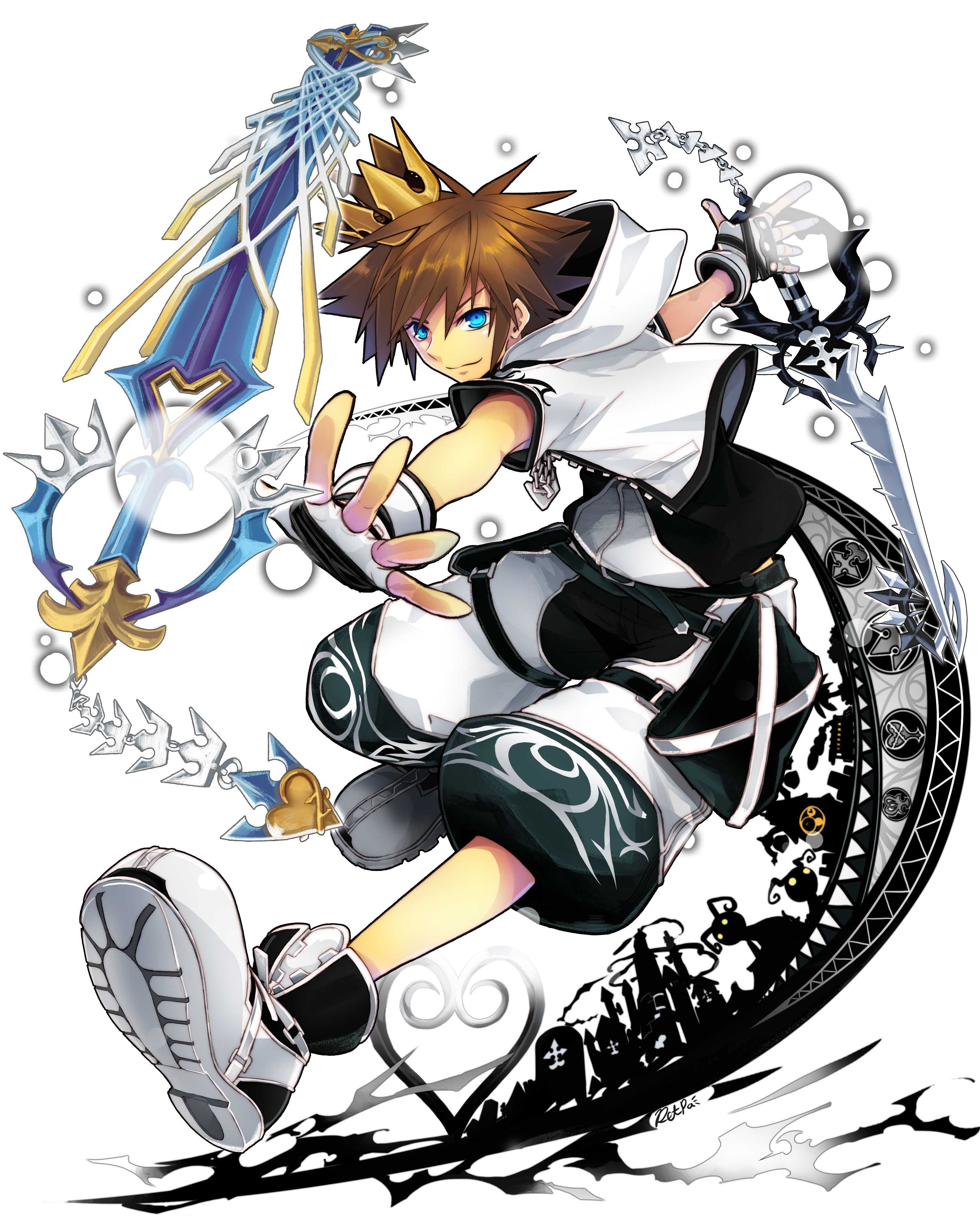Лучшие фанарты, посвященные соре из kingdom hearts - about games - про игры