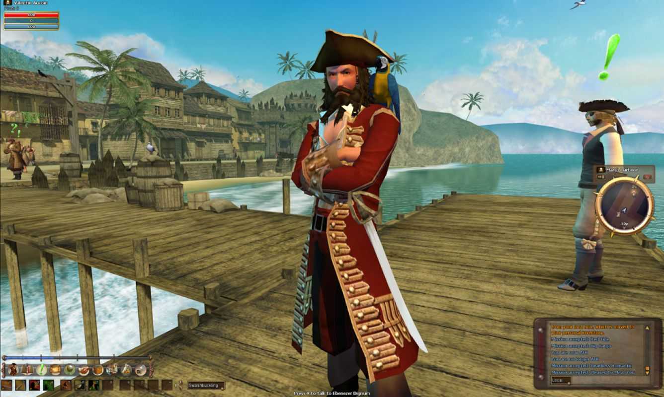 Новая MMORPG Пираты Онлайн – отличный шанс почувствовать романтику эпохи флибустьеров Вас ждут сотни интересных квестов, незабываемые морские приключения и самое главное – осады портов, в которых может принимать участие до 300 игроков