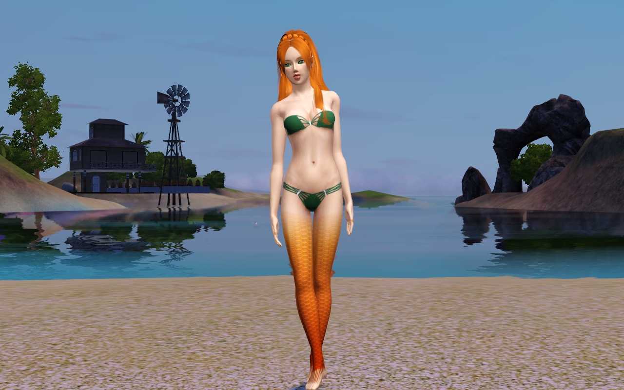 Все 7 способов как стать русалкой в sims 4