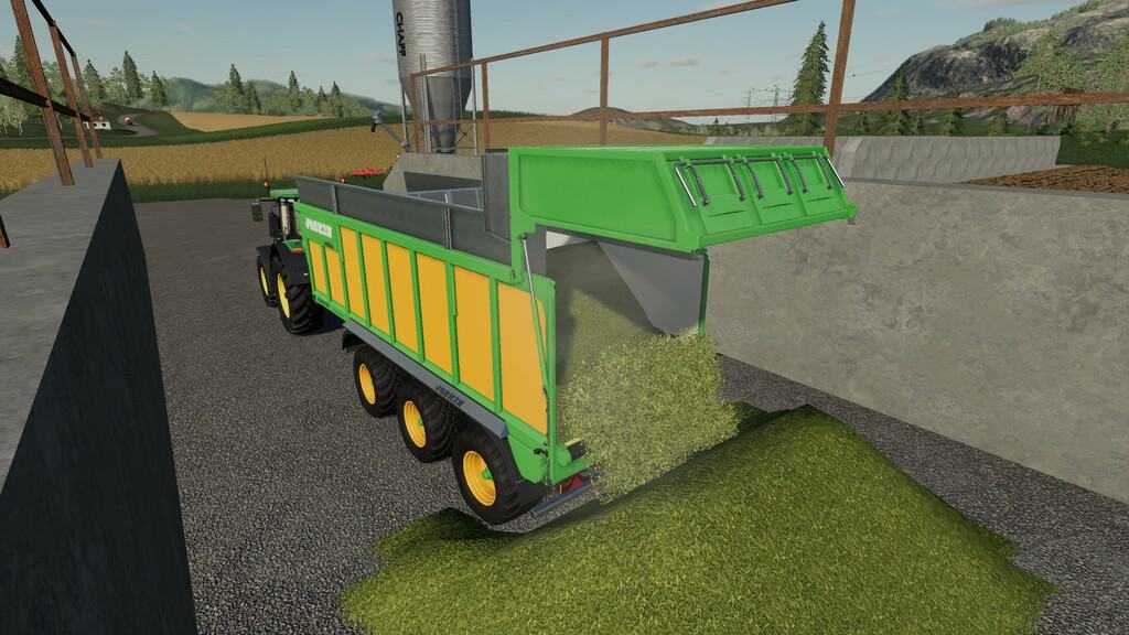 Farming simulator 17 - как заработать на рулонах для силоса