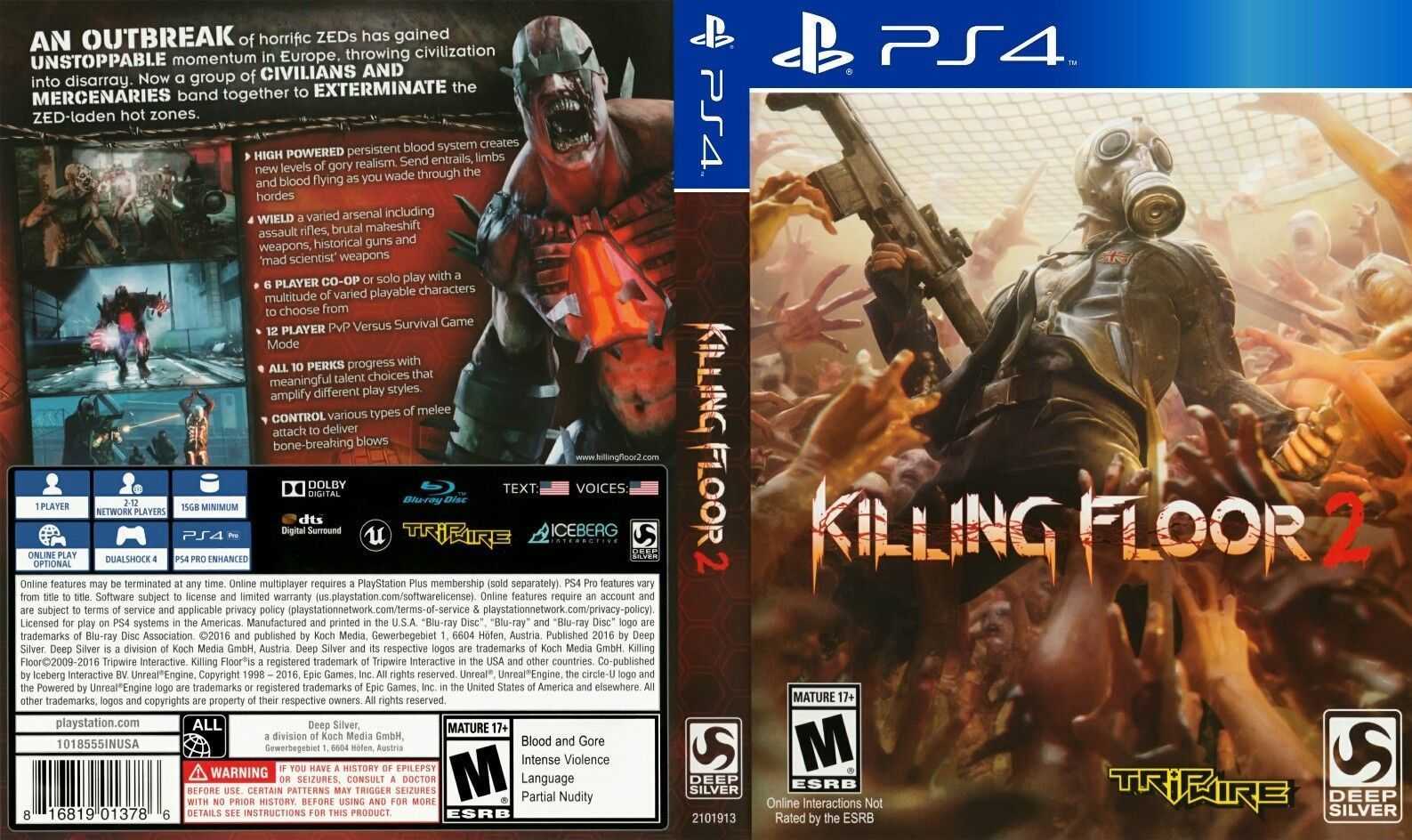 Есть ли в killing floor 2 кроссплатформенная игра? ответил