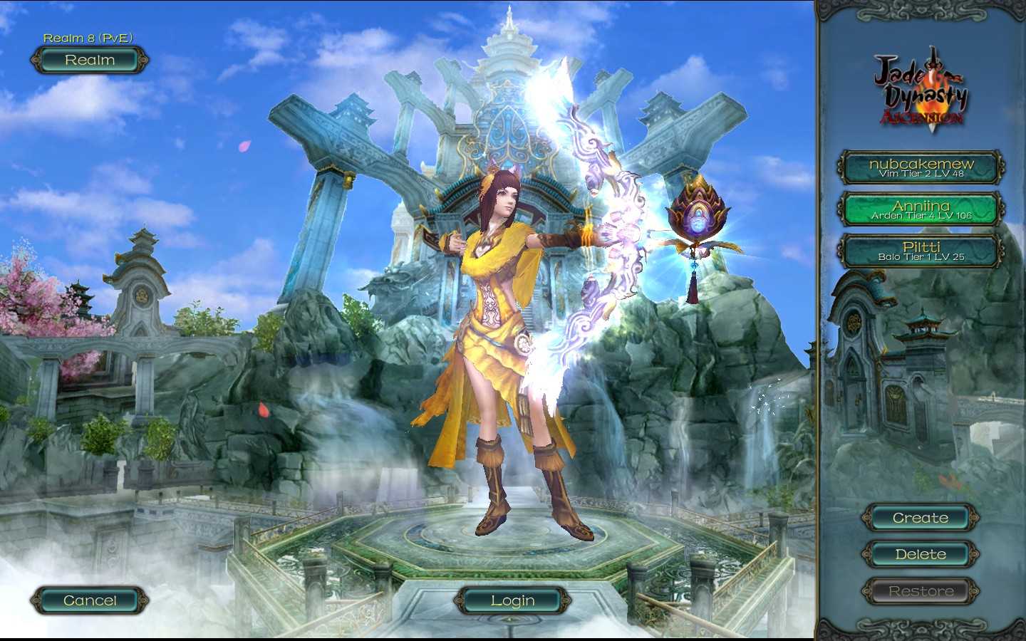 Игра jade dynasty
