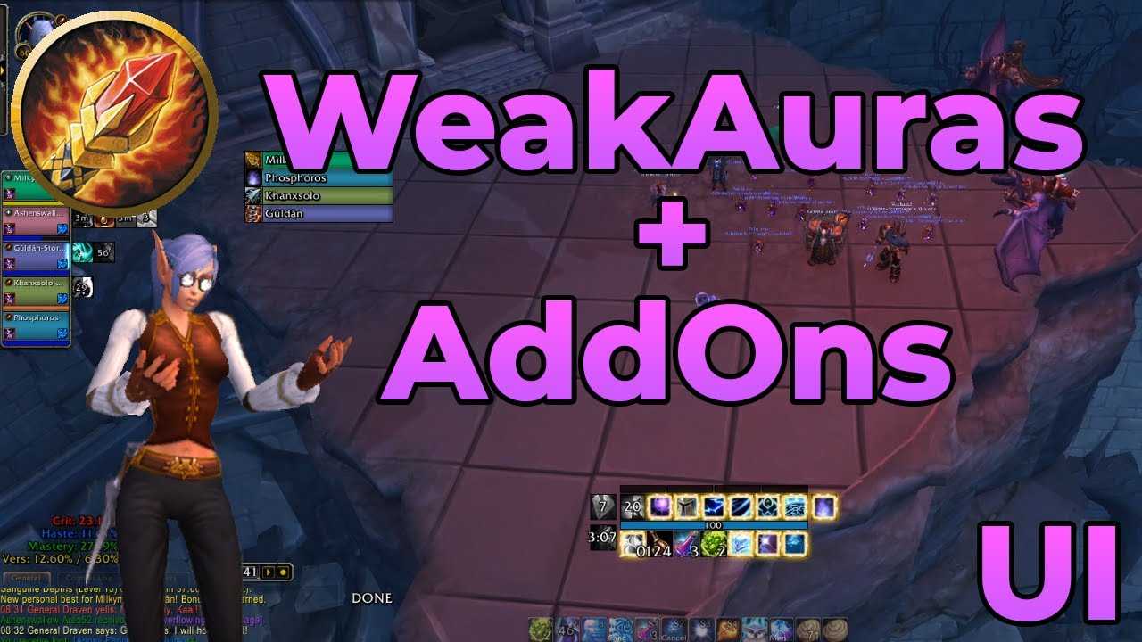 Бафы/дебафы. аддоны для wow 6.1, 5.4 , 4.3, 3.3.5, 2.4.3