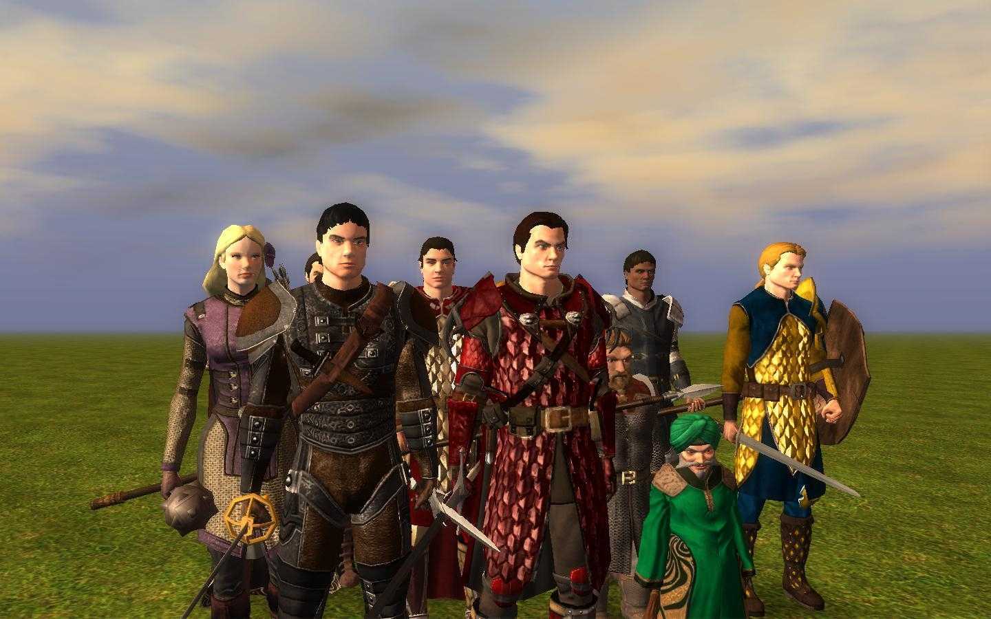 Neverwinter nights 2 моды прически для