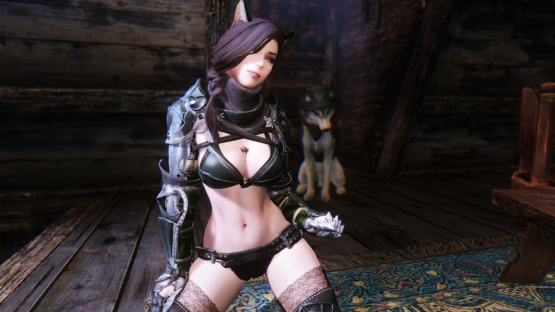Skyrim мод на женское тело и лицо. cbbe тела девушек. от барби до японских кукол