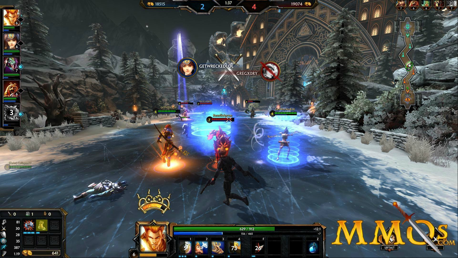 Smite: обзор, видео, скриншоты, похожие онлайн игры