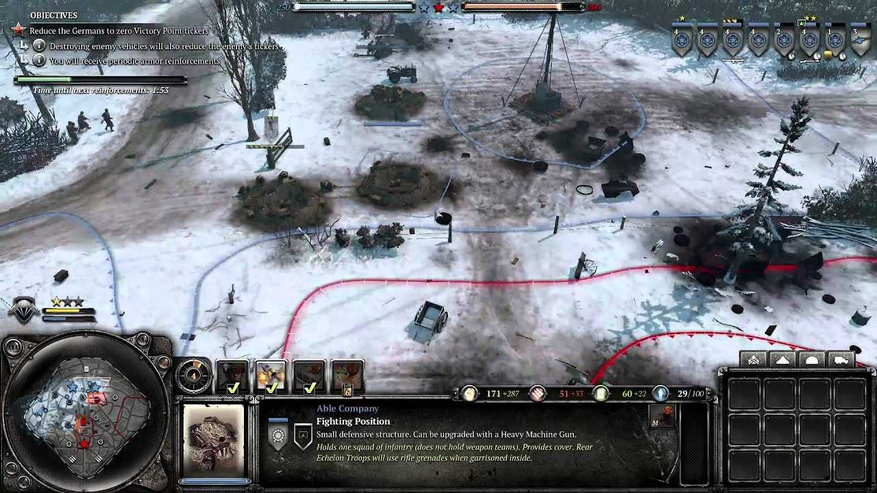 Список всех дополнений для company of heroes 2