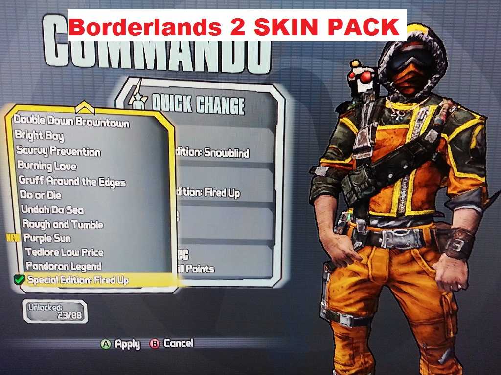 Как установить моды на borderlands 2