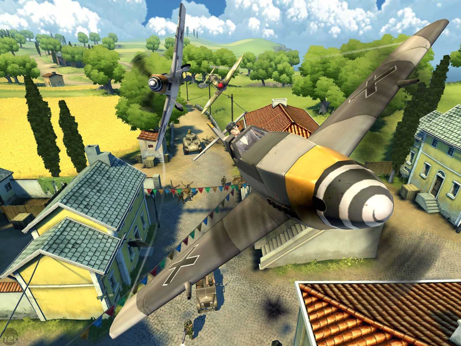 Battlefield Heroes – мультяшное ответвление от основной серии командных шутеров, в котором присутствуют все элементы обычных боевиков: классы, прокачка персонажа, боевая техника