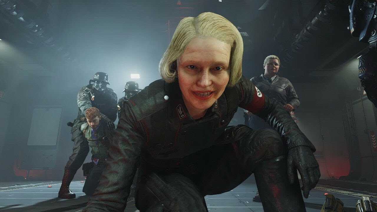 Расположение силовых скоб, сужающего корсета и боевых ходулей в wolfenstein 2: the new colossus