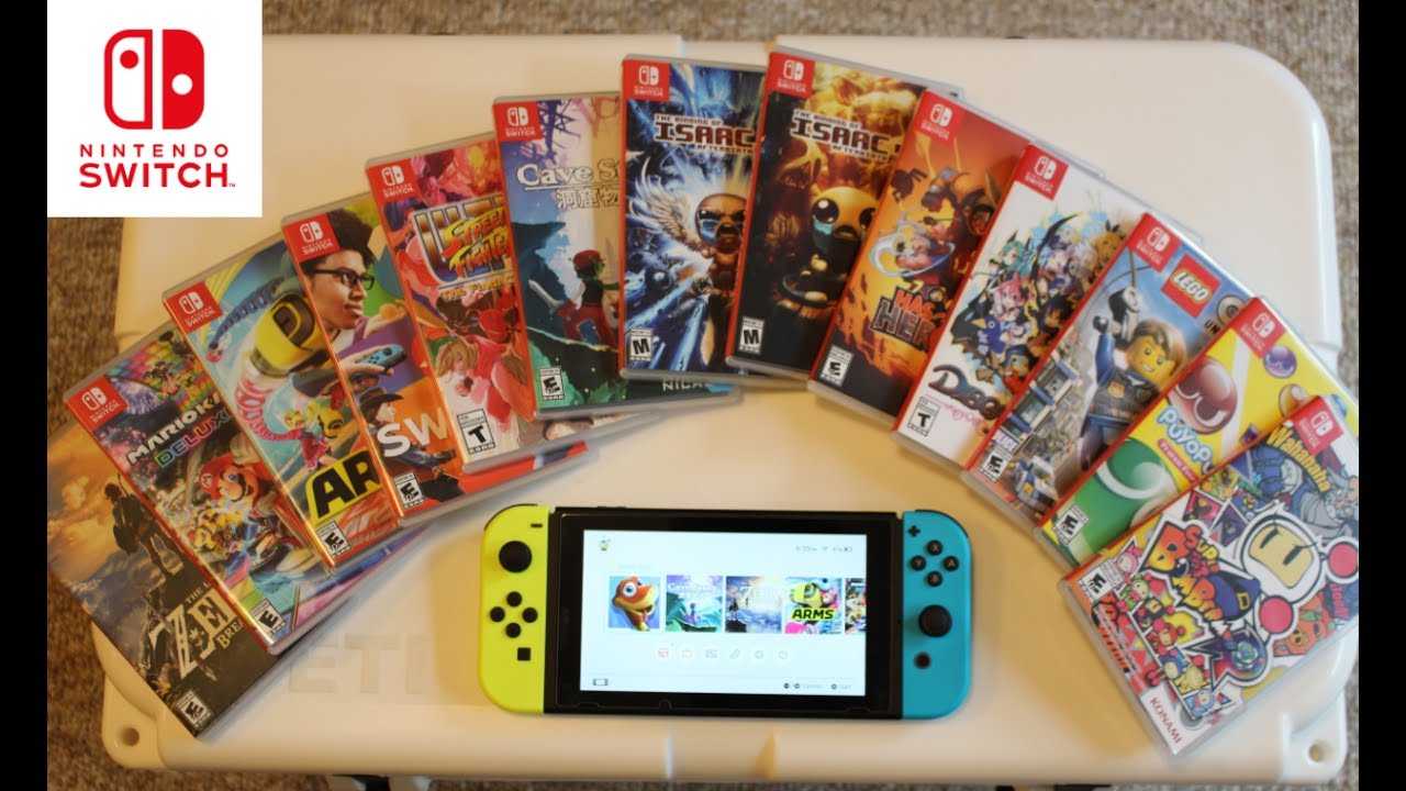 Nintendo представила новые версии switch