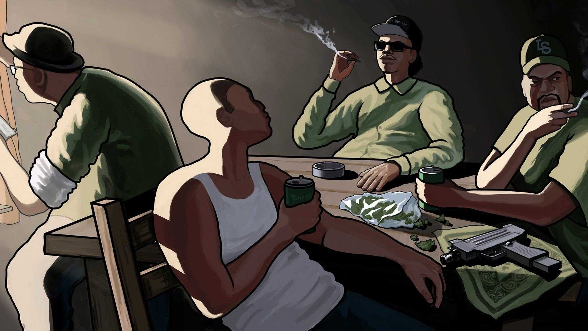 Как в gta san andreas нанять банду